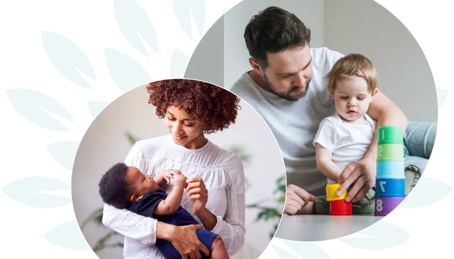 Padres solteros con bebé